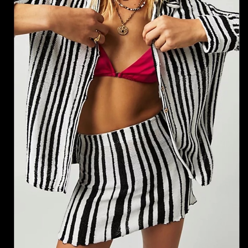 Free People Beach Bash Sweater Set